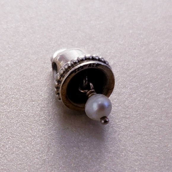 Authentic Pandora Retired Wedding Bell Charm - Picture 7 of 7